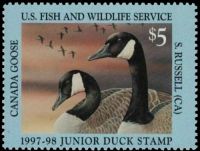 Scott JDS5<br />$5.00 Canada Geese (1997-1998)<br />Pane Single<br /><span class=quot;smallerquot;>(reference or stock image)</span>