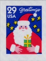 Scott 2873<br />29c Santa Claus<br />Convertible Booklet Single<br /><span class=quot;smallerquot;>(reference or stock image)</span>
