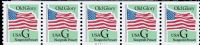Scott 2893<br />(5c) Rate Change Black G-Old Glory - Nonprofit Presort on Green<br />PNC5 - Plate A11111<br /><span class=quot;smallerquot;>(reference or stock image)</span>