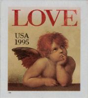 Scott 2949<br />(32c) Love: Cherub (CB)<br />Convertible Booklet Single<br /><span class=quot;smallerquot;>(reference or stock image)</span>