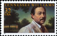Scott 3002<br />32c Tennessee Williams<br />Pane Single<br /><span class=quot;smallerquot;>(reference or stock image)</span>