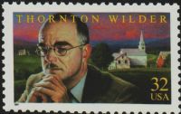 Scott 3134<br />32c Thornton Wilder<br />Pane Single<br /><span class=quot;smallerquot;>(reference or stock image)</span>