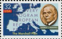 Scott 3141<br />32c Marshall Plan<br />Pane Single<br /><span class=quot;smallerquot;>(reference or stock image)</span>