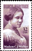 Scott 3181<br />32c Madam C. J. Walker<br />Pane Single<br /><span class=quot;smallerquot;>(reference or stock image)</span>