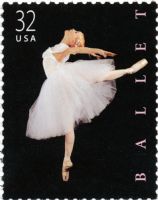 Scott 3237<br />32c Ballet<br />Pane Single<br /><span class=quot;smallerquot;>(reference or stock image)</span>
