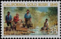 Scott 3316<br />33c California Gold Rush<br />Pane Single<br /><span class=quot;smallerquot;>(reference or stock image)</span>