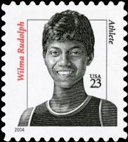 Scott 3422<br />23c Wilma Rudolph<br />Pane Single<br /><span class=quot;smallerquot;>(reference or stock image)</span>
