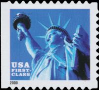 Scott 3451<br />(34c) Rate Change - Statue of Liberty (CB / VB))<br />Convertible Booklet/Booklet Pane Single<br /><span class=quot;smallerquot;>(reference or stock image)</span>