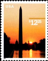 Scott 3473<br />$11.75 Express Mail: Washington Monument<br />Pane Single<br /><span class=quot;smallerquot;>(reference or stock image)</span>