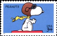 Scott 3507<br />34c Peanuts / Charles M Schulz<br />Pane Single<br /><span class=quot;smallerquot;>(reference or stock image)</span>
