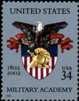 Scott 3560<br />34c U.S. Military Academy<br />Pane Single<br /><span class=quot;smallerquot;>(reference or stock image)</span>