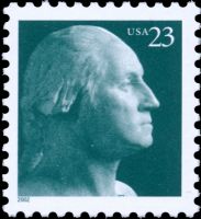 Scott 3616<br />23c George Washington - 2002 Date<br />Pane Single<br /><span class=quot;smallerquot;>(reference or stock image)</span>