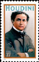 Scott 3651<br />37c Harry Houdini<br />Pane Single<br /><span class=quot;smallerquot;>(reference or stock image)</span>