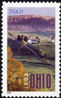 Scott 3773<br />37c Ohio Statehood Bicentennial<br />Pane Single<br /><span class=quot;smallerquot;>(reference or stock image)</span>