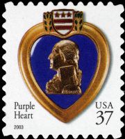 Scott 3784A<br />37c Purple Heart - 2003 Date<br />Pane Single<br /><span class=quot;smallerquot;>(reference or stock image)</span>