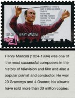 Scott 3839<br />37c Henry Mancini<br />Pane Single<br /><span class=quot;smallerquot;>(reference or stock image)</span>