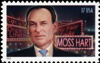 Scott 3882<br />37c Moss Hart<br />Pane Single<br /><span class=quot;smallerquot;>(reference or stock image)</span>