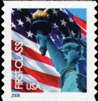 Scott 3969<br />(39c) Rate Change - Flag and Liberty<br />Coil Single<br /><span class=quot;smallerquot;>(reference or stock image)</span>