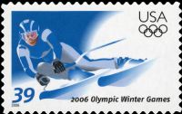 Scott 3995<br />39c XX Olympic Winter Games - 2006 - Torino ITA<br />Pane Single<br /><span class=quot;smallerquot;>(reference or stock image)</span>