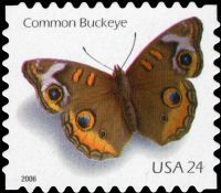 Scott 4001<br />24c Common Buckeye<br />Pane Single<br /><span class=quot;smallerquot;>(reference or stock image)</span>