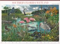 Scott 4099<br />39c Florida Wetlands<br />Pane of 10 #4099a-4099j (10 designs)<br /><span class=quot;smallerquot;>(reference or stock image)</span>