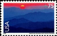Scott C140<br />75c Smoky Mountains TN/NC<br />Pane Single<br /><span class=quot;smallerquot;>(reference or stock image)</span>