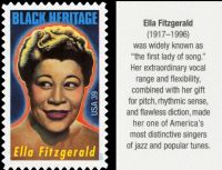 Scott 4120<br />39c Ella Fitzgerald<br />Pane Single<br /><span class=quot;smallerquot;>(reference or stock image)</span>