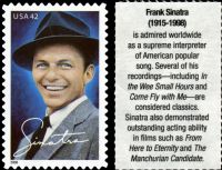 Scott 4265<br />42c Frank Sinatra<br />Pane Single<br /><span class=quot;smallerquot;>(reference or stock image)</span>