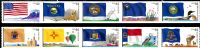 Scott 4303-4312<br />44c Flags of Our Nation - Set 4<br />Two Coil Strips of 5 #4303-#4307 & #4308-#4312 (10 designs)<br /><span class=quot;smallerquot;>(reference or stock image)</span>