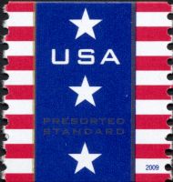 Scott 4385<br />(10c) Patriotic Banner - PRESORTED STANDARD (Coil)<br />Coil Single<br /><span class=quot;smallerquot;>(reference or stock image)</span>