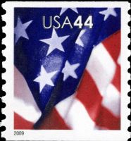 Scott 4391<br />44c American Flag<br />Coil Single<br /><span class=quot;smallerquot;>(reference or stock image)</span>