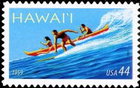 Scott 4415<br />44c Hawaii Statehood<br />Pane Single<br /><span class=quot;smallerquot;>(reference or stock image)</span>