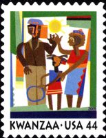 Scott 4434<br />44c Kwanzaa<br />Pane Single<br /><span class=quot;smallerquot;>(reference or stock image)</span>