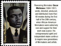 Scott 4464<br />44c Oscar Micheaux<br />Pane Single<br /><span class=quot;smallerquot;>(reference or stock image)</span>