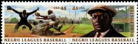 Scott 4465-4466; 4466a<br />44c Negro Leagues Baseball<br />Pane Pair #4465-4466 (2 designs)<br /><span class=quot;smallerquot;>(reference or stock image)</span>