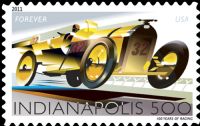 Scott 4530<br />Forever Indianapolis 500 Centennial<br />Pane Single<br /><span class=quot;smallerquot;>(reference or stock image)</span>