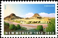 Scott 4591<br />Forever New Mexico Statehood Centennial<br />Pane Single<br /><span class=quot;smallerquot;>(reference or stock image)</span>