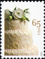 Scott 4602<br />65c Wedding Cake<br />Pane Single<br /><span class=quot;smallerquot;>(reference or stock image)</span>