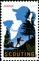 Scott 4691<br />Forever Celebrate Girl Scouting<br />Pane Single<br /><span class=quot;smallerquot;>(reference or stock image)</span>