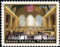 Scott 4739<br />$19.95 Express Mail: Grand Central Terminal<br />Pane Single<br /><span class=quot;smallerquot;>(reference or stock image)</span>