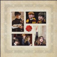 Scott 4825-4828; 4828a<br />Forever Harry Potter<br />Souvenir Booklet Pane #4825-4828 (4 designs)<br /><span class=quot;smallerquot;>(reference or stock image)</span>