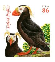 Scott 4737b<br />86c Tufted Puffin<br />Imperforate Pane Single<br /><span class=quot;smallerquot;>(reference or stock image)</span>