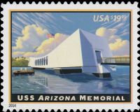 Scott 4873<br />$19.99 Express Mail: USS Arizona Memorial - HI<br />Pane Single<br /><span class=quot;smallerquot;>(reference or stock image)</span>