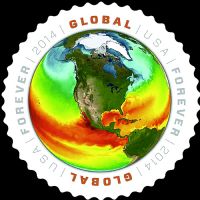 Scott 4893<br />Global Global Sea Surface Temperatures<br />Pane Single<br /><span class=quot;smallerquot;>(reference or stock image)</span>