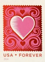 Scott 4847a<br />Forever Love: Cut Paper Heart<br />Pane Single<br /><span class=quot;smallerquot;>(reference or stock image)</span>