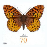 Scott 4859a<br />70c Great Spangled Fritillary Butterfly<br />Pane Single<br /><span class=quot;smallerquot;>(reference or stock image)</span>