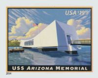 Scott 4873a<br />$19.99 USS Arizona Memorial<br />Pane Single<br /><span class=quot;smallerquot;>(reference or stock image)</span>