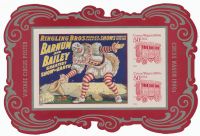 Scott 4905c<br />$1.00 Barnum & Bailey & 50c Circus Wagon<br />Souvenir Sheet of 3<br /><span class=quot;smallerquot;>(reference or stock image)</span>