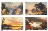 Scott 4920c<br />Forever Hudson River School Paintings<br />Double-Sided Booklet Block of 4 #4917-4920 (4 designs)<br /><span class=quot;smallerquot;>(reference or stock image)</span>