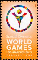 Scott 4986<br />Forever Special Olympic World Games<br />Pane Single<br /><span class=quot;smallerquot;>(reference or stock image)</span>